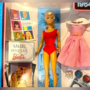 2009 Blonde Swirl Ponytail Barbie My First Barbie MIB